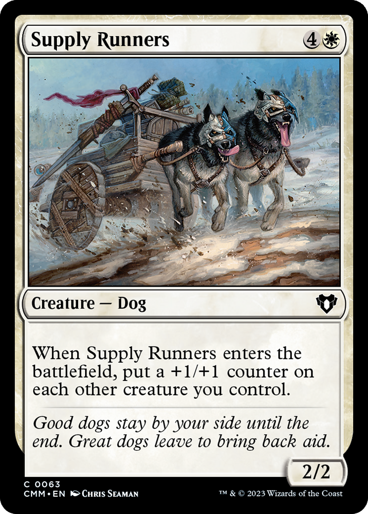 Supply Runners (63) [Commander Masters] - Deck Out Gaming