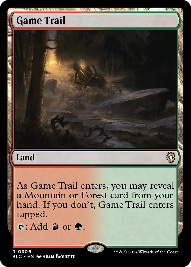 Game Trail (306) [Bloomburrow Commander] - Deck Out Gaming