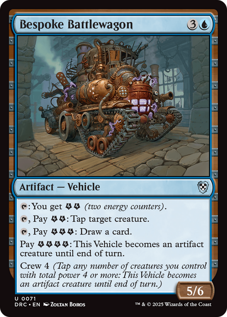 Bespoke Battlewagon (71) [Commander: Aetherdrift] - Deck Out Gaming