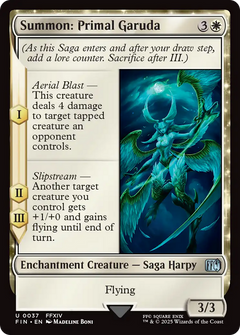 Summon: Primal Garuda (37) [FINAL FANTASY] foil - Deck Out Gaming