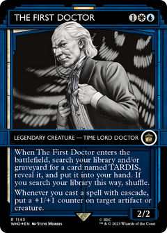 The First Doctor (Showcase) (Surge Foil) (1143) [Doctor Who] foil - Deck Out Gaming