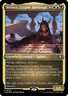 Yennett, Cryptic Sovereign (596) [Commander Masters] etched - Deck Out Gaming