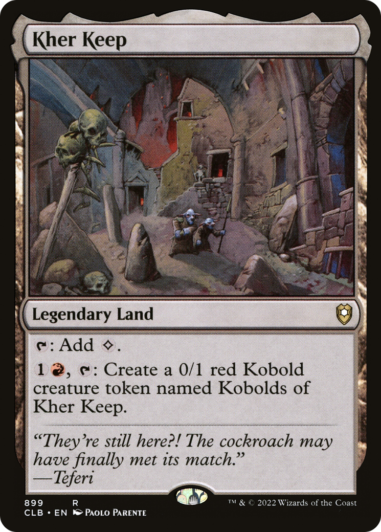 Kher Keep (899) [Commander Legends: Battle for Baldur's Gate] - Deck Out Gaming
