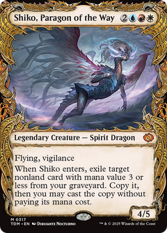 Shiko, Paragon of the Way (Showcase) (317) [Tarkir: Dragonstorm] foil - Deck Out Gaming