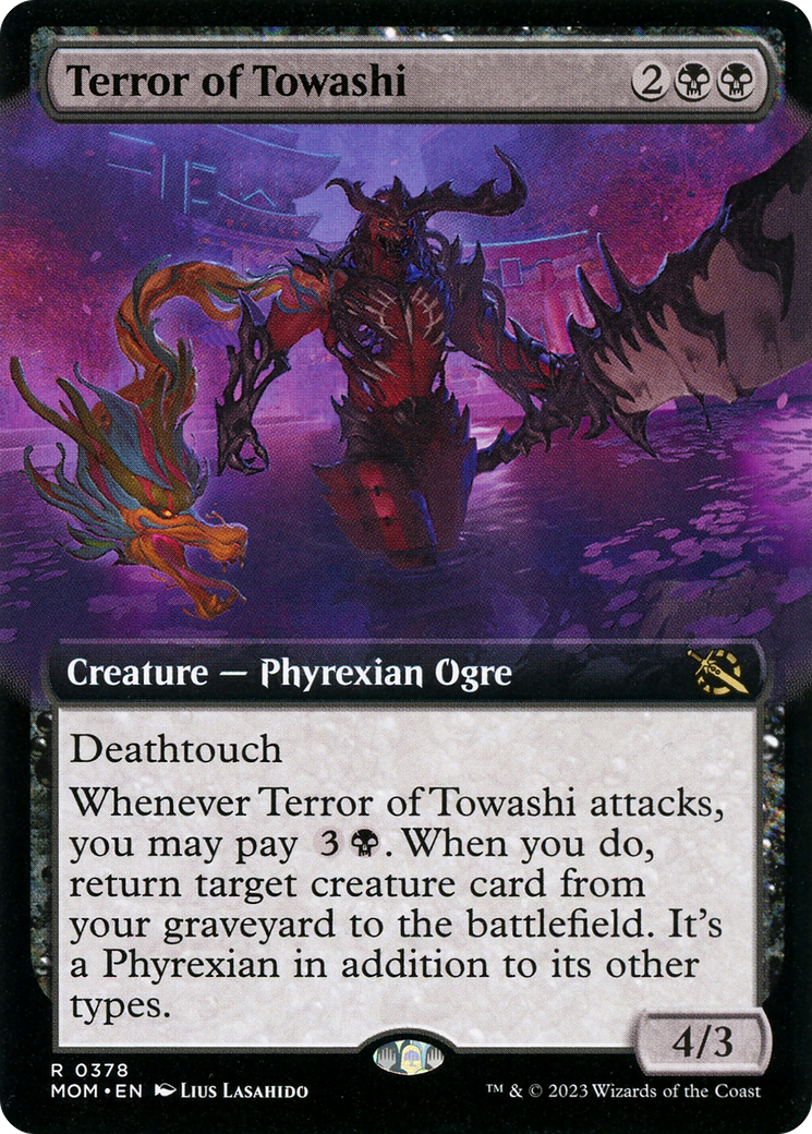 Terror of Towashi (Extended Art) (378) [March of the Machine] - Deck Out Gaming