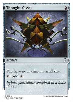Thought Vessel (White Border) (100) [Mystery Booster 2] - Deck Out Gaming