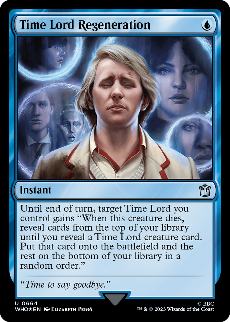 Time Lord Regeneration (Surge Foil) (664) [Doctor Who] foil - Deck Out Gaming