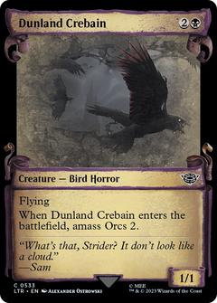 Dunland Crebain (Showcase Scrolls) (533) [The Lord of the Rings: Tales of Middle-earth] - Deck Out Gaming