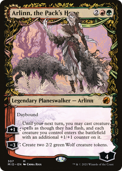 Arlinn, the Pack's Hope (Showcase) (307) [Innistrad: Midnight Hunt] - Deck Out Gaming