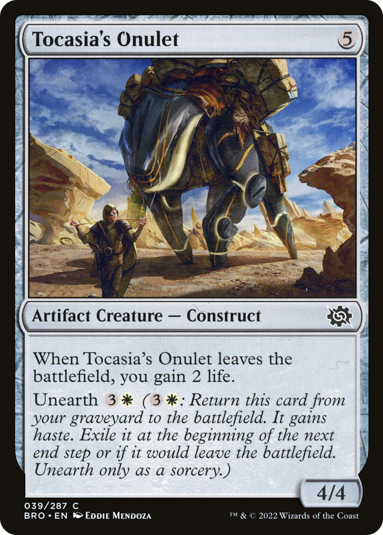 Tocasia's Onulet (39) [The Brothers' War] - Deck Out Gaming