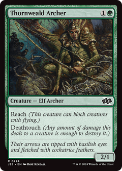 Thornweald Archer (724) [Foundations Jumpstart] - Deck Out Gaming