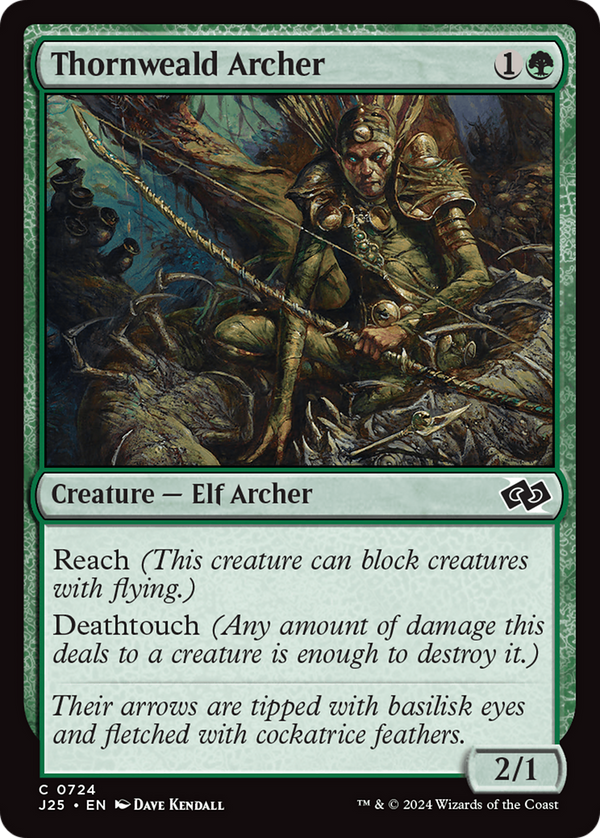 Thornweald Archer (724) [Foundations Jumpstart] - Deck Out Gaming
