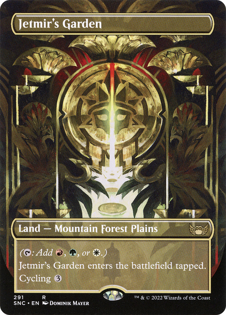 Jetmir's Garden (Borderless) (291) [Streets of New Capenna] - Deck Out Gaming