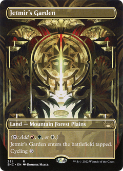 Jetmir's Garden (Borderless) (291) [Streets of New Capenna] foil - Deck Out Gaming