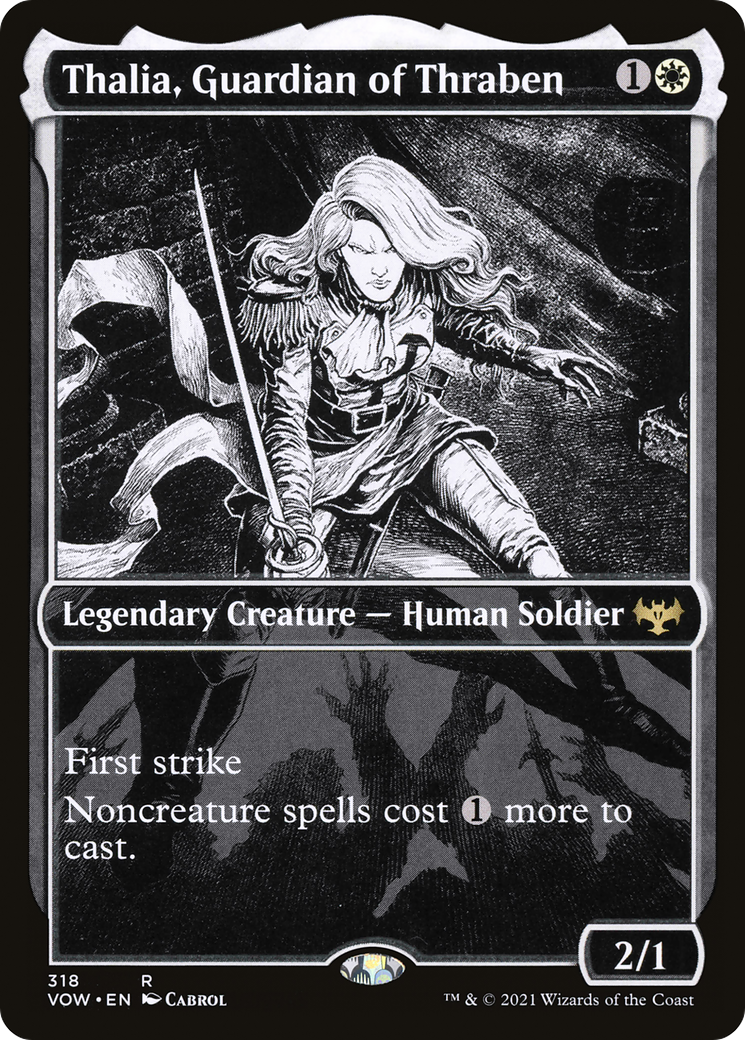 Thalia, Guardian of Thraben (318) [Innistrad: Crimson Vow] - Deck Out Gaming