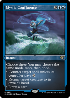 Mystic Confluence (492) [Commander Masters] etched - Deck Out Gaming