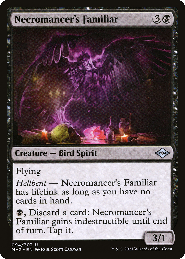 Necromancer's Familiar (94) [Modern Horizons 2] - Deck Out Gaming