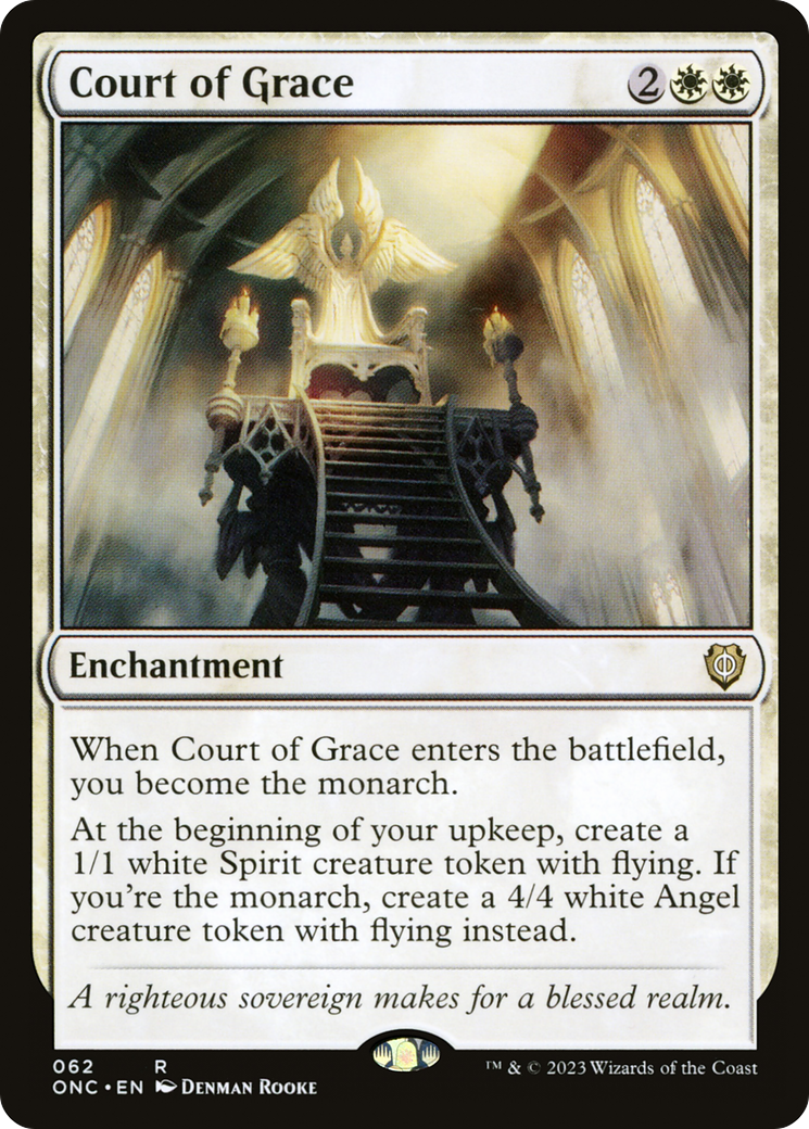 Court of Grace (62) [Phyrexia: All Will Be One Commander] - Deck Out Gaming