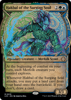 Hakbal of the Surging Soul (Showcase) (19) [The Lost Caverns of Ixalan Commander] foil - Deck Out Gaming