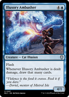 Illusory Ambusher (167) [Bloomburrow Commander] - Deck Out Gaming