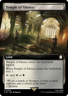 Temple of Silence (Extended Art) (524) [Fallout] - Deck Out Gaming