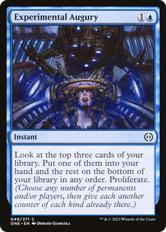 Experimental Augury (49) [Phyrexia: All Will Be One] - Deck Out Gaming