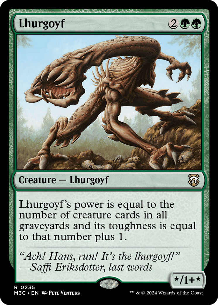 Lhurgoyf (235) [Modern Horizons 3 Commander] - Deck Out Gaming
