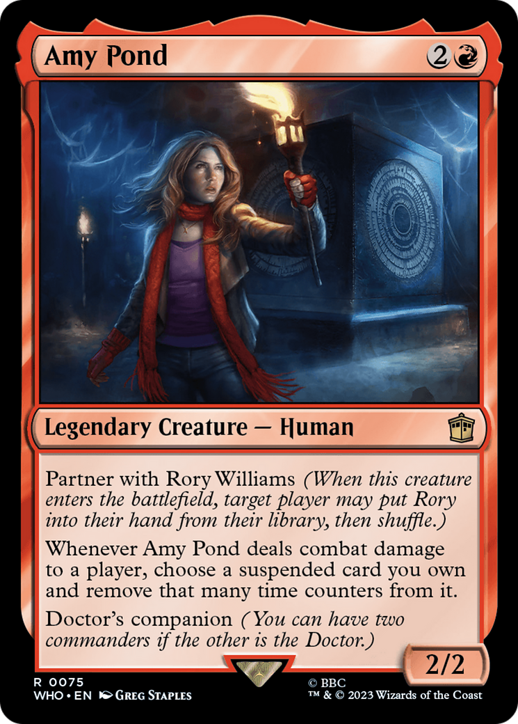 Amy Pond (75) [Doctor Who] - Deck Out Gaming