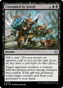 Consumed by Greed (87) [Bloomburrow] - Deck Out Gaming