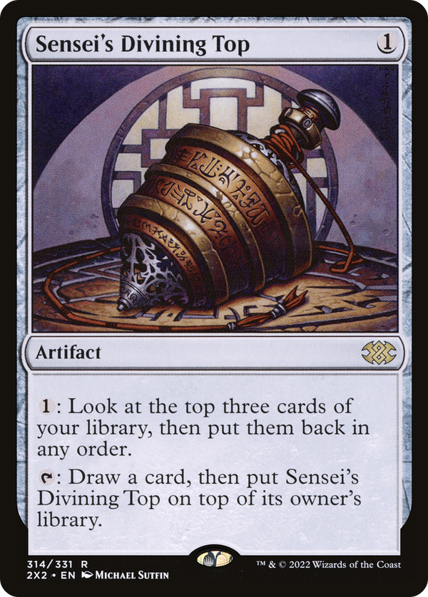 Sensei's Divining Top (314) [Double Masters 2022] - Deck Out Gaming