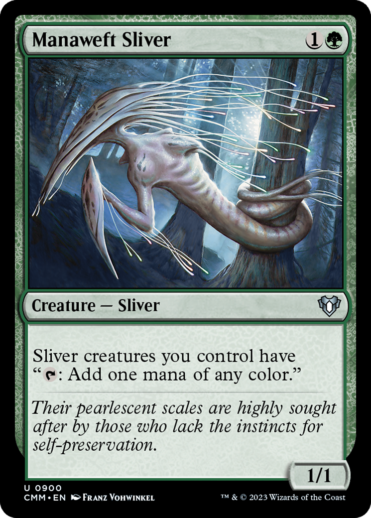 Manaweft Sliver (900) [Commander Masters] - Deck Out Gaming