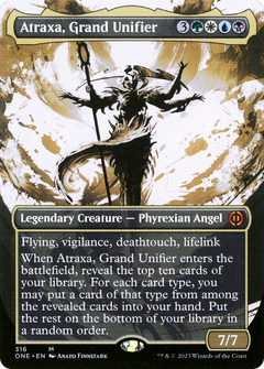 Atraxa, Grand Unifier (Showcase) (316) [Phyrexia: All Will Be One] foil - Deck Out Gaming