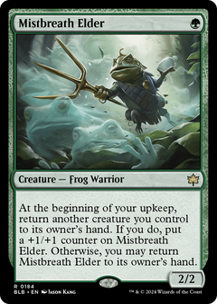 Mistbreath Elder (184) [Bloomburrow] foil - Deck Out Gaming