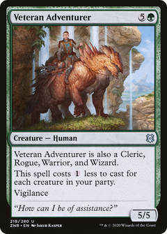 Veteran Adventurer (218) [Zendikar Rising] - Deck Out Gaming