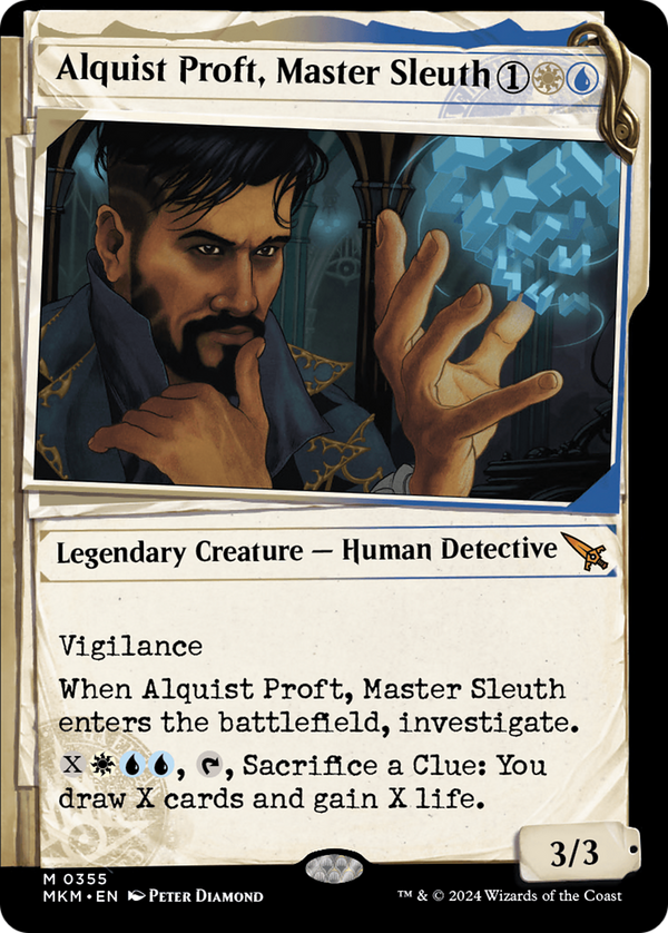Alquist Proft, Master Sleuth (Showcase) (355) [Murders at Karlov Manor] foil - Deck Out Gaming