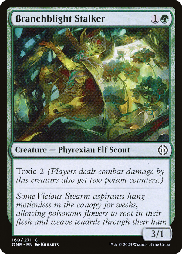 Branchblight Stalker (160) [Phyrexia: All Will Be One] foil - Deck Out Gaming