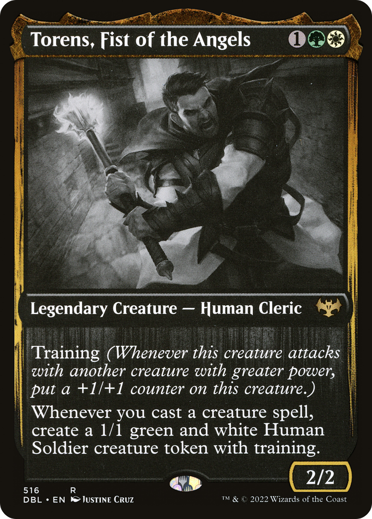 Torens, Fist of the Angels (516) [Innistrad: Double Feature] - Deck Out Gaming