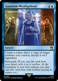 Quantum Misalignment (Surge Foil) (657) [Doctor Who] foil - Deck Out Gaming