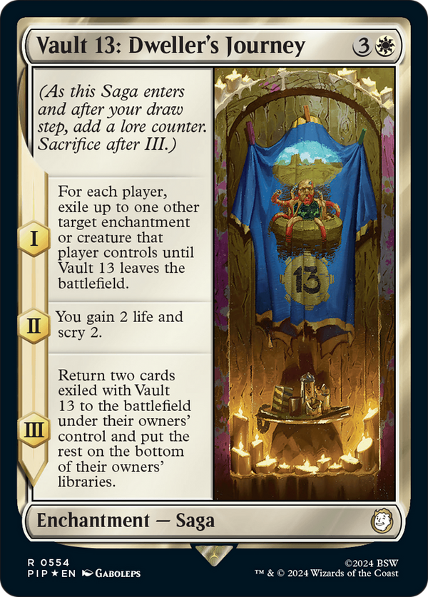 Vault 13: Dweller's Journey (Surge Foil) (554) [Fallout] foil - Deck Out Gaming