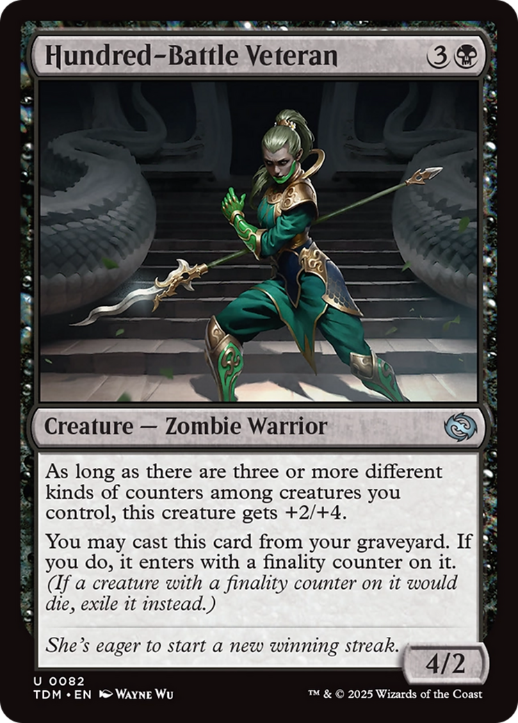 Hundred-Battle Veteran (82) [Tarkir: Dragonstorm] - Deck Out Gaming
