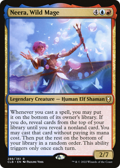 Neera, Wild Mage (288) [Commander Legends: Battle for Baldur's Gate] - Deck Out Gaming