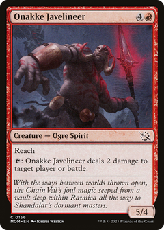 Onakke Javelineer (156) [March of the Machine] - Deck Out Gaming