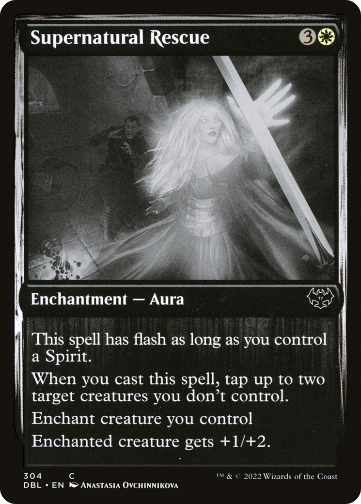 Supernatural Rescue (304) [Innistrad: Double Feature] - Deck Out Gaming