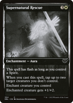 Supernatural Rescue (304) [Innistrad: Double Feature] foil - Deck Out Gaming
