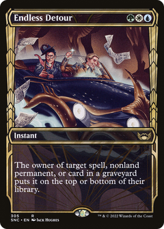 Endless Detour (Showcase) (305) [Streets of New Capenna] foil - Deck Out Gaming