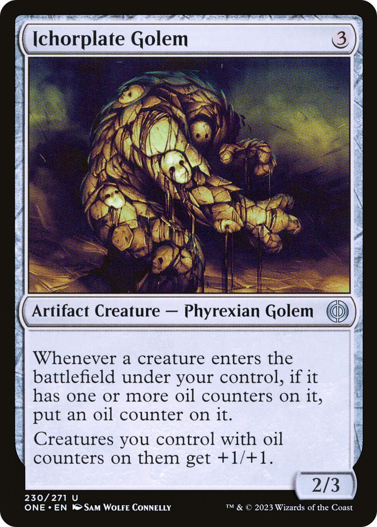 Ichorplate Golem (230) [Phyrexia: All Will Be One] - Deck Out Gaming