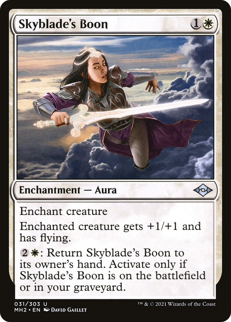 Skyblade's Boon (31) [Modern Horizons 2] - Deck Out Gaming