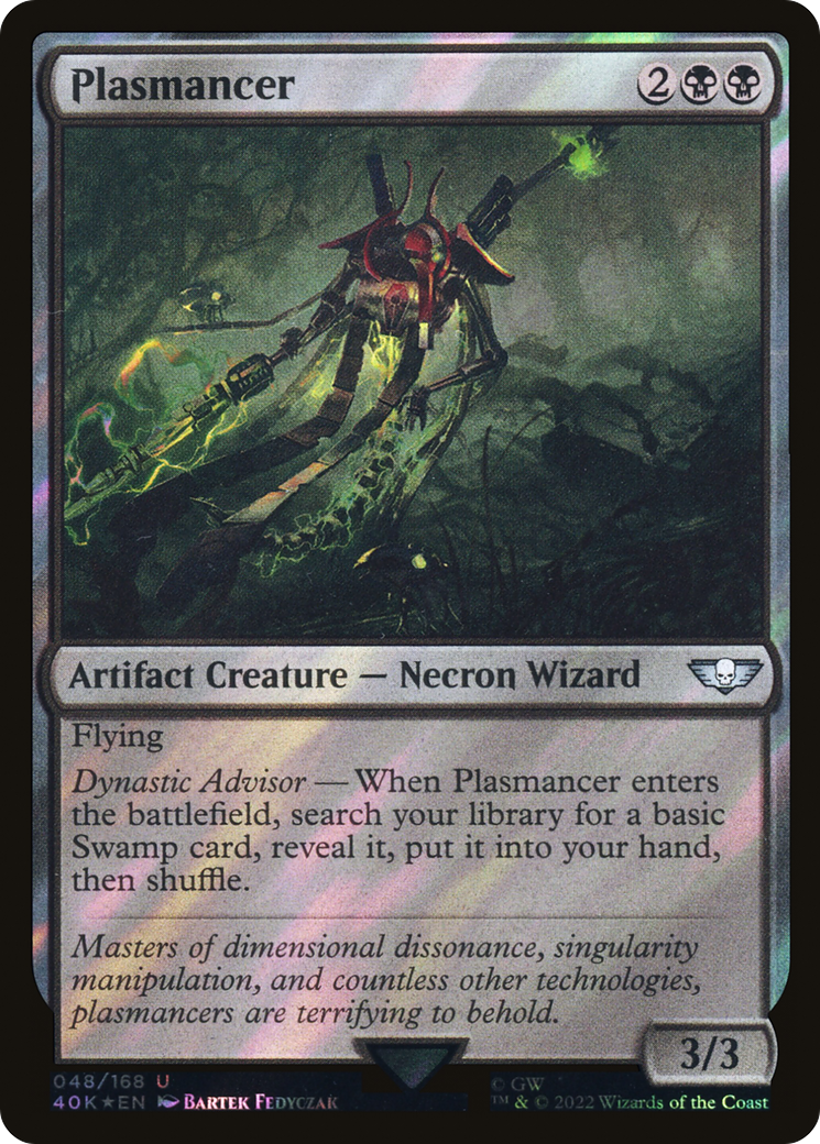 Plasmancer (Surge Foil) (48) [Warhammer 40,000 Commander] foil - Deck Out Gaming