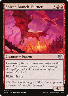 Shivan Branch-Burner (165) [March of the Machine] - Deck Out Gaming