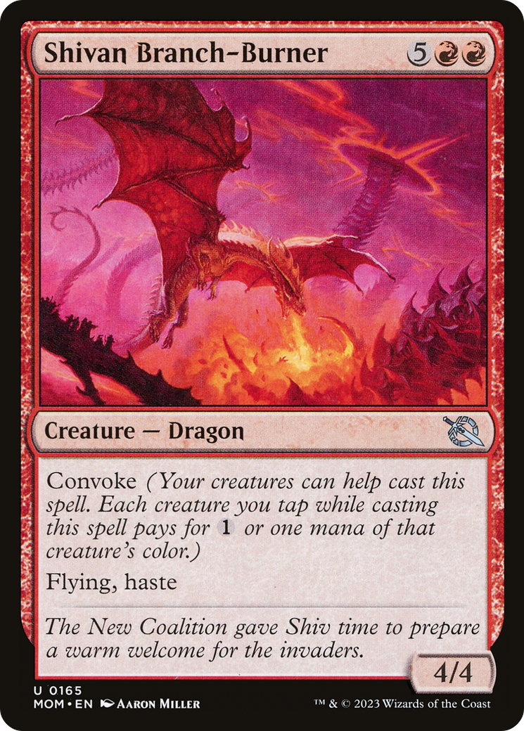 Shivan Branch-Burner (165) [March of the Machine] - Deck Out Gaming